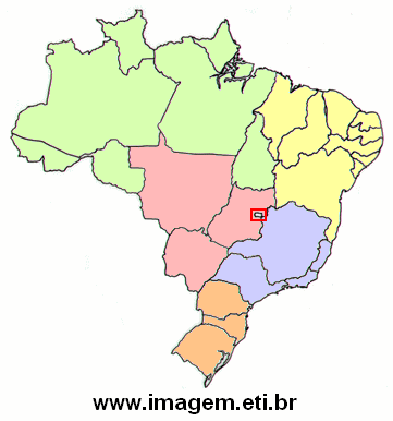 Mapa das Regiões do Brasil