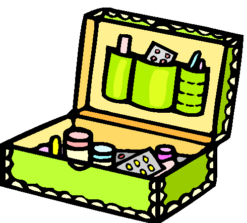 Caixa de Remédios e Curativos