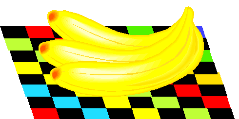 Clipart Cacho de Bananas