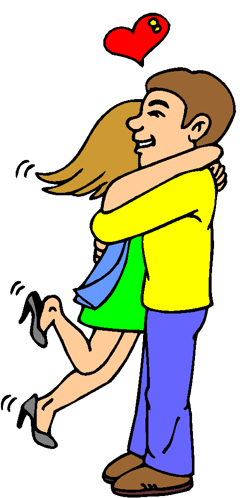Clipart Abraço Entre Namorados