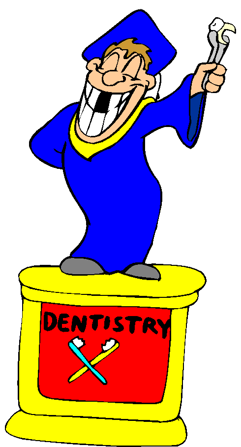 Clipart Formando em Odontologia