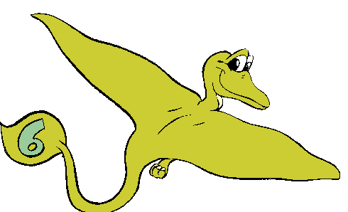 Dinossauro Voador, Número Seis, 6