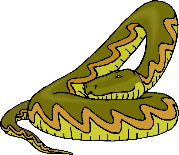 Clipart Serpente Verde