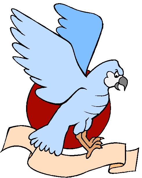 Clipart Águia Azul