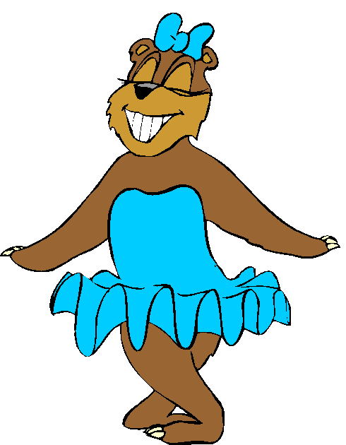 Clipart Urso Dançarino