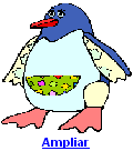 Clipart Pinguim Colorido