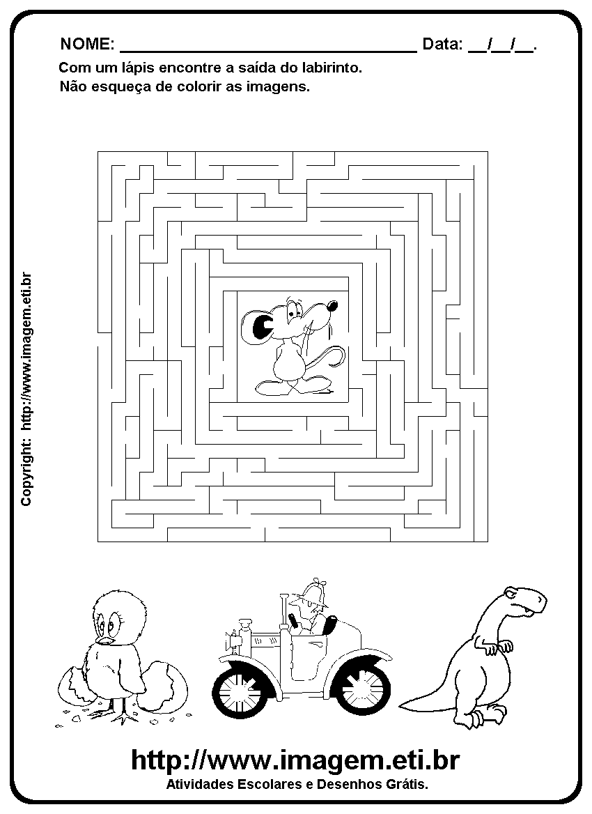 Ajude o Rato a Sair do Labirinto