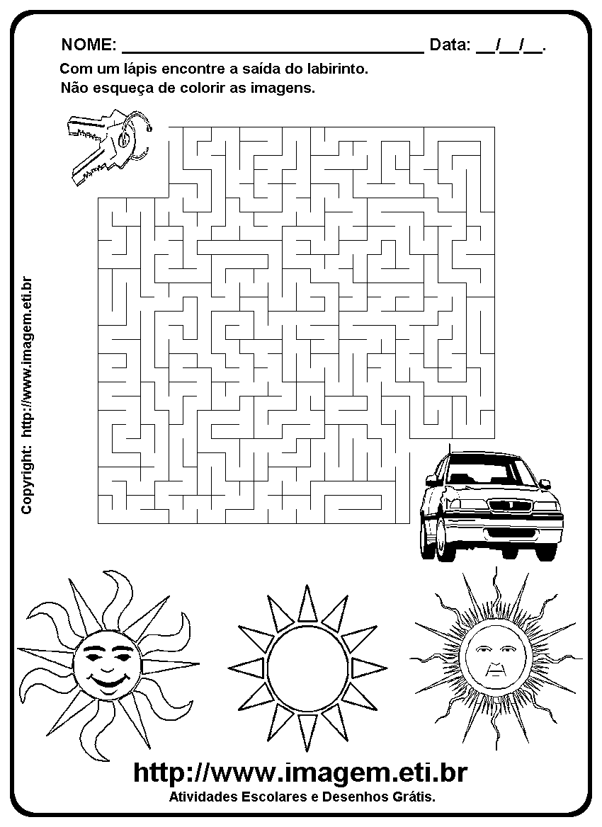 Imprimir Cruzadinha: Passatempo Grátis. Atividade Educativa Para