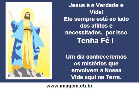 Jesus é a Verdade e Vida