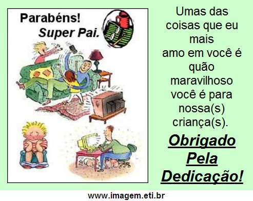 Parabéns Super Pai