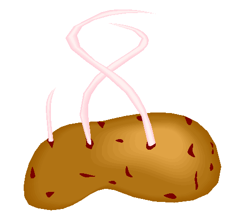 Clipart Batata Assada