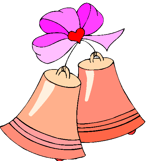 Clipart Sinos, Fita côr-de-rosa