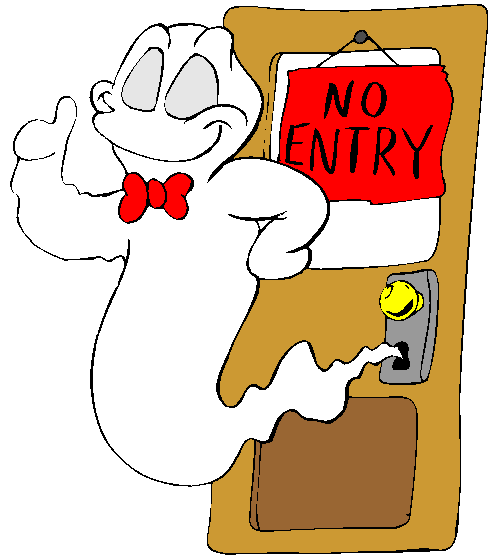 Fantasma, Não Entre