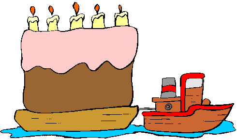 Bolo de Aniversário Com Velas Acesas