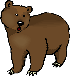 Clipart Urso Marrom