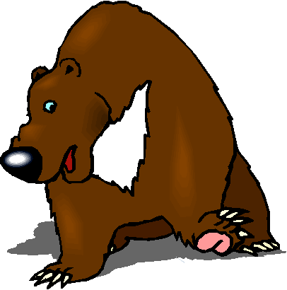 Clipart Urso Marrom