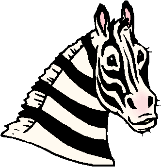 Clipart Zebra