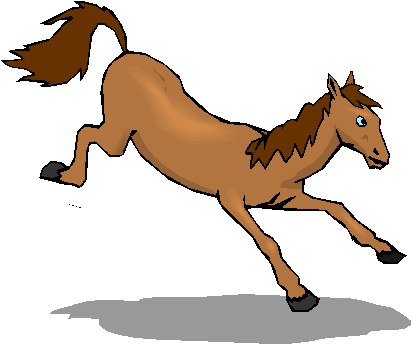 Clipart Cavalo Saltador