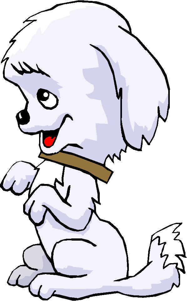 Clipart Cachorrinha Dócil