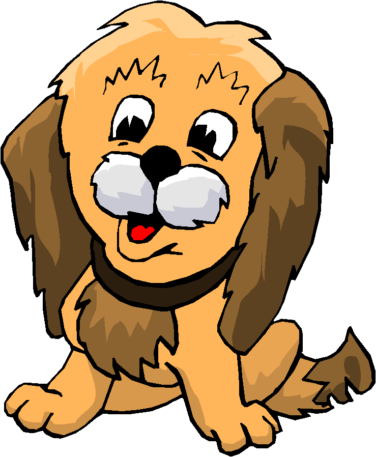 Clipart Cachorrinho Alegre