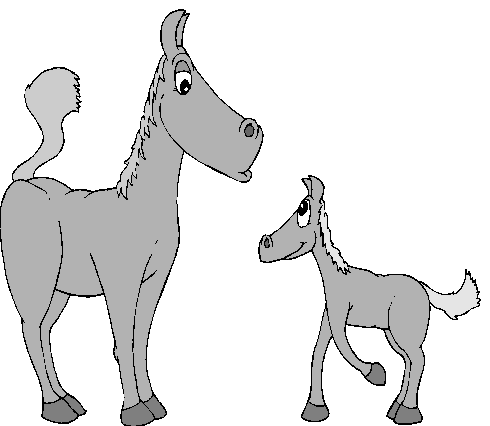 Clipart Cavalo e Pônei