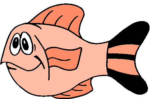 Clipart Peixe Laranja