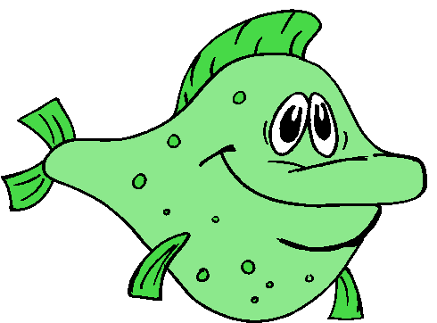 Clipart Peixe Verde