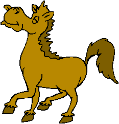 Clipart Cavalo Trotando