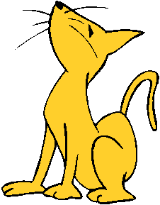 Clipart Gato Laranja