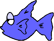 Clipart Peixe Azul