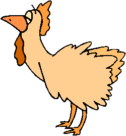 Clipart Galinha Laranja