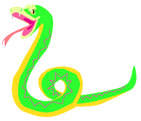 Clipart Serpente Verde