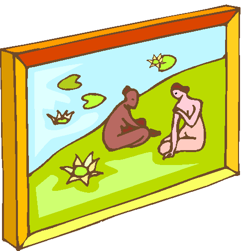 Clipart Quadro Com Moldura