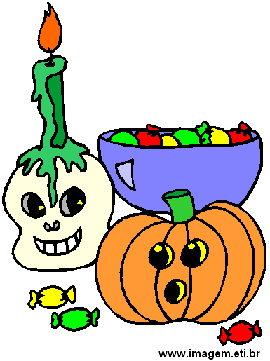 Clipart Doces de Halloween