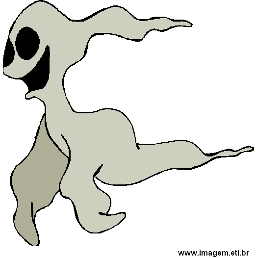 Clipart Fantasma Estilizado