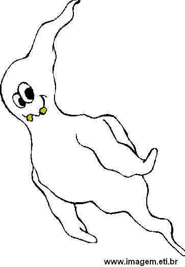 Clipart Fantasma Voando