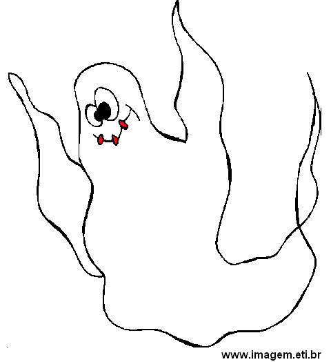 Clipart Fantasma Flutuando