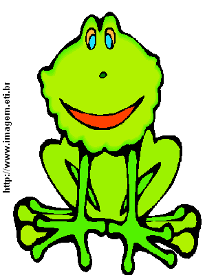 Clipart Sapo Verde