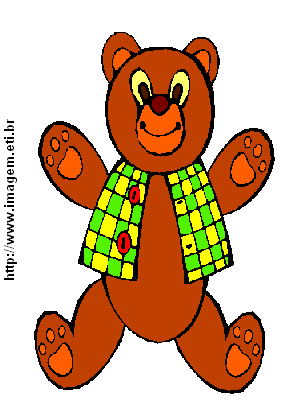 Clipart Urso Marrom