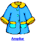 Clipart Casado de Frio Azul