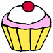 Cupcake Com Cereja